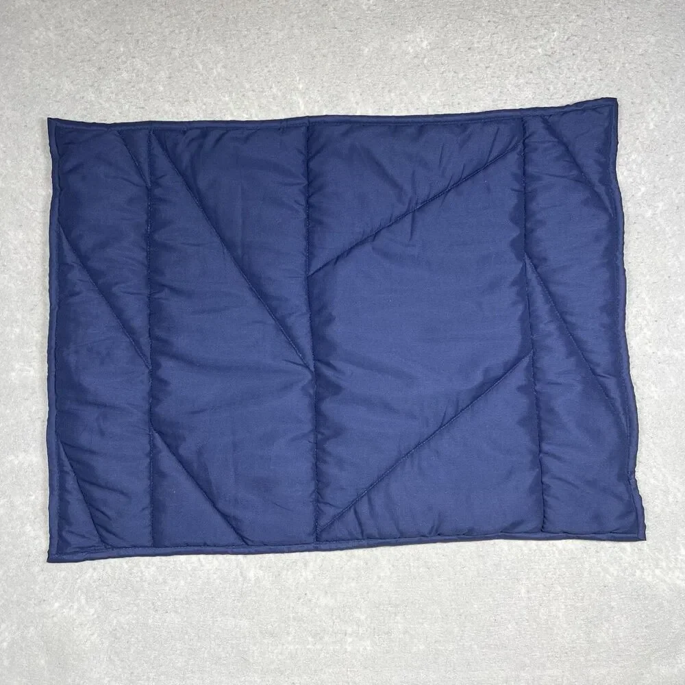Pottery Barn Kids Standard Pillowcase One Size Navy Blue Polyester